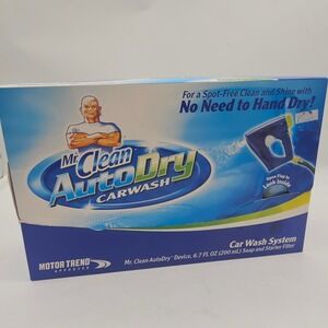 New Mr. Clean AutoDry Carwash Car Wash System w/Soap/Starter Filter